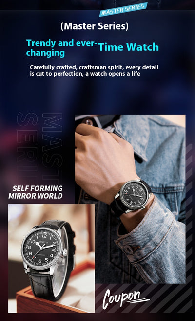 Reloj Mecánico Automático Clásico para Hombre - Image 32