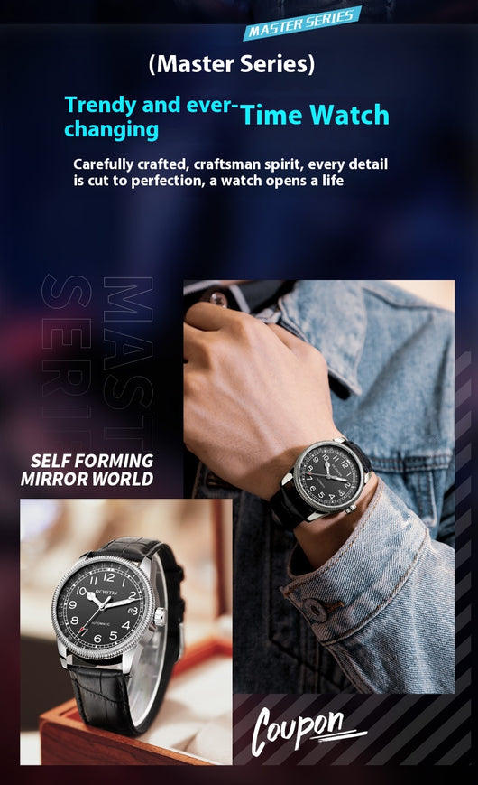 Reloj Mecánico Automático Clásico para Hombre - Image 32