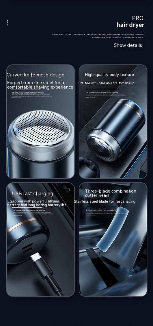Afeitadora Eléctrica Portátil para Hombre - Compacta y Recargable - Image 37