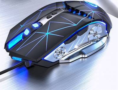 Ratón Gaming Mecánico Silver Eagle G3Pro Silencioso USB con Cable - Image 10