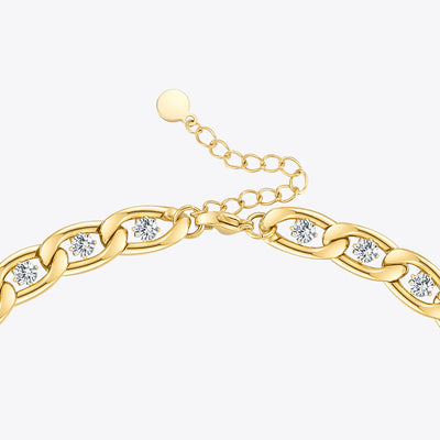 Collar de Acero Titanio con Garra de Diamante y Cadena - Image 10