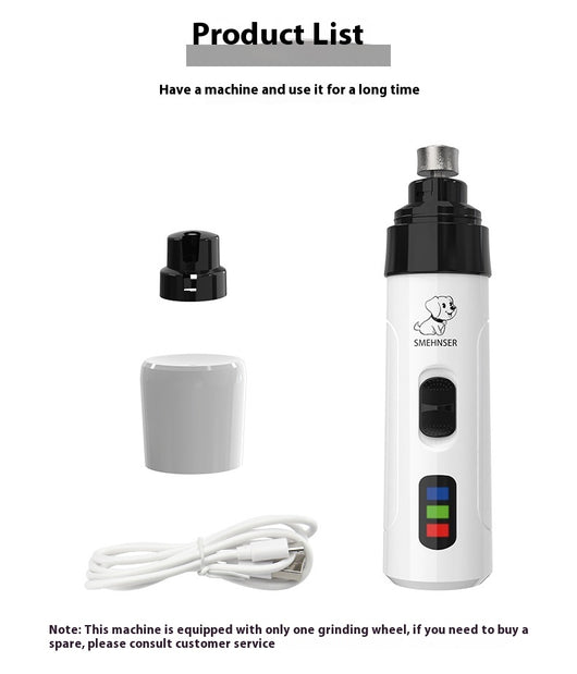 Cortauñas Eléctrico para Perros con LED - Manicura Profesional sin Dolor - Image 10