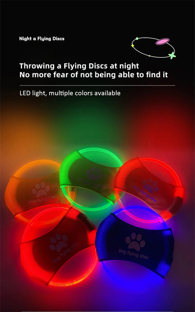 Disco Volador LED Luminoso para Perros - Juguete Interactivo Entretenimiento - Image 16