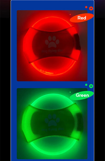Disco Volador LED Luminoso para Perros - Juguete Interactivo Entretenimiento - Image 17