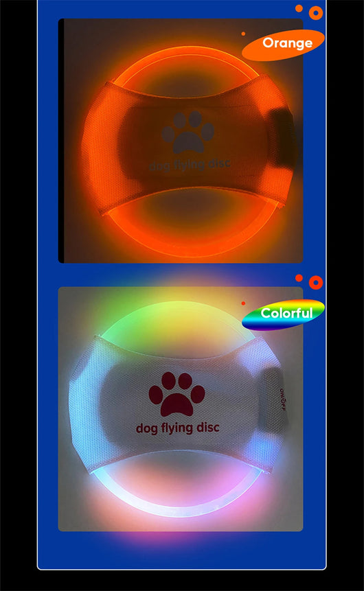Disco Volador LED Luminoso para Perros - Juguete Interactivo Entretenimiento - Image 19