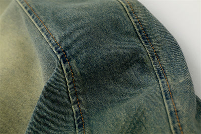 Pantalones Denim Harlan Patchwork Azul y Amarillo Desteñido - Image 23