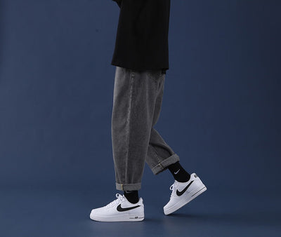 Pantalones Vaqueros Rectos Holgados para Hombre - Diseño Versátil de Verano - Image 21