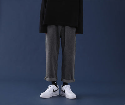 Pantalones Vaqueros Rectos Holgados para Hombre - Diseño Versátil de Verano - Image 29