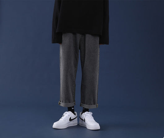 Pantalones Vaqueros Rectos Holgados para Hombre - Diseño Versátil de Verano - Image 29