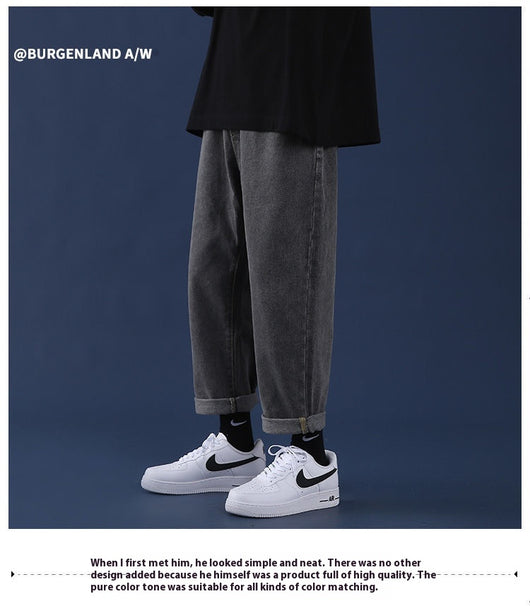 Pantalones Vaqueros Rectos Holgados para Hombre - Diseño Versátil de Verano - Image 31