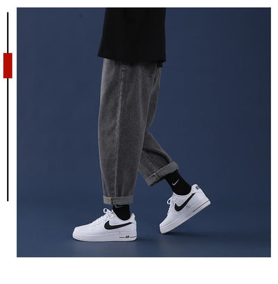 Pantalones Vaqueros Rectos Holgados para Hombre - Diseño Versátil de Verano - Image 35