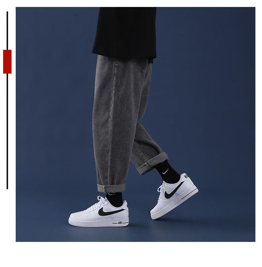 Pantalones Vaqueros Rectos Holgados para Hombre - Diseño Versátil de Verano - Image 35