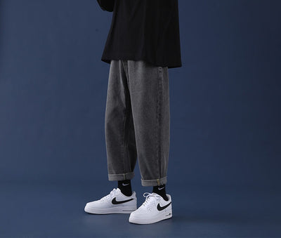 Pantalones Vaqueros Rectos Holgados para Hombre - Diseño Versátil de Verano - Image 36