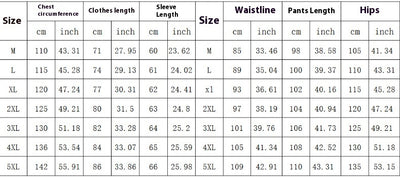 Traje Casual Hombre con Estampado 3D Digital - Manga Larga Oversize - Image 11