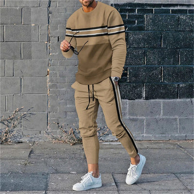 Traje Casual Hombre con Estampado 3D Digital - Manga Larga Oversize - Image 20