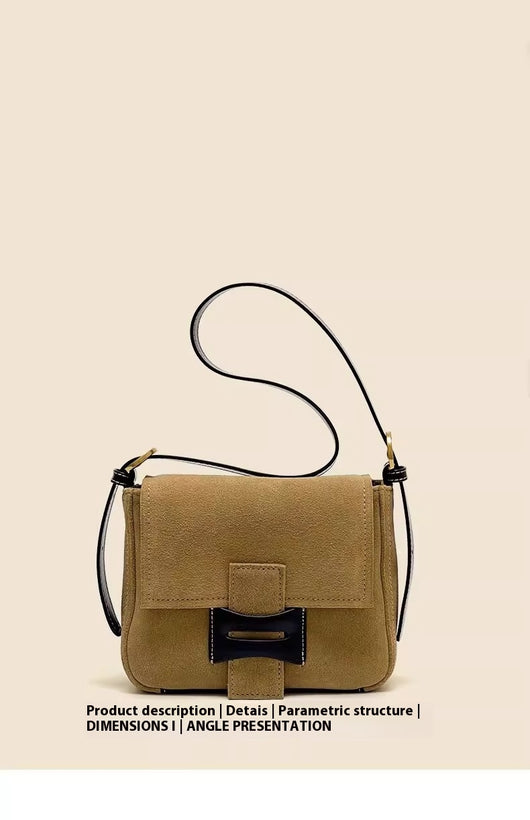 Bolso Mensajero de Cuero Genuino con Acabado Mate - Image 15