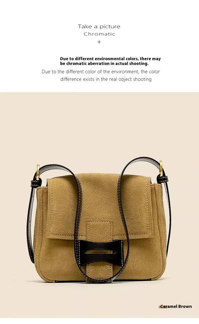 Bolso Mensajero de Cuero Genuino con Acabado Mate - Image 18