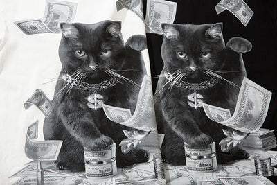 Playera Estampada con Gatos para Hombre - Image 30