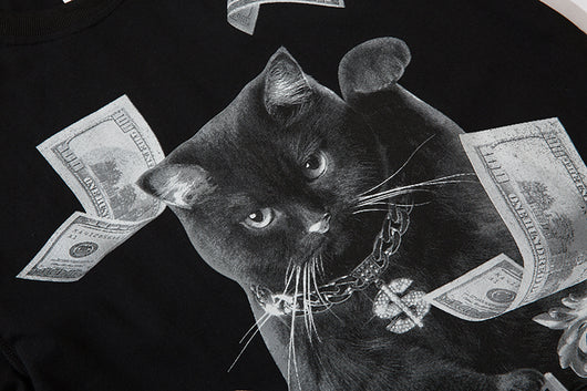 Playera Estampada con Gatos para Hombre - Image 31