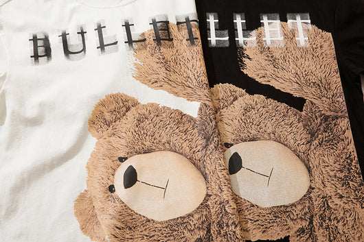 Camiseta de Manga Corta con Estampado de Oso para Hombre - Image 24