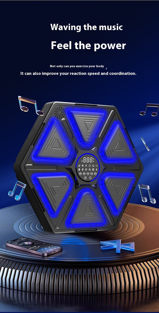 Bolsa de Entrenamiento Inteligente con Ritmo Musical para Boxeo en Casa - Image 16