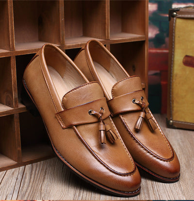 Mocasines Retro Británicos con Borlas para Hombre - Estilo Casual - Image 19