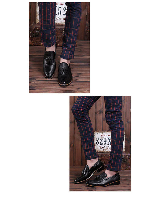 Mocasines Retro Británicos con Borlas para Hombre - Estilo Casual - Image 23