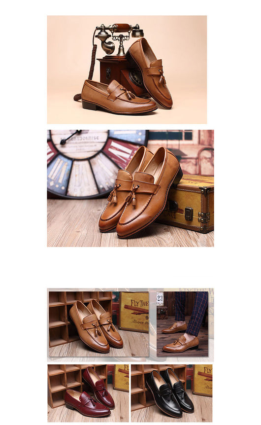 Mocasines Retro Británicos con Borlas para Hombre - Estilo Casual - Image 24