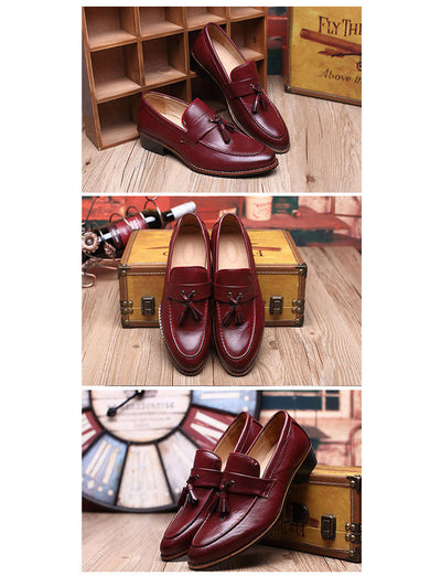 Mocasines Retro Británicos con Borlas para Hombre - Estilo Casual - Image 25