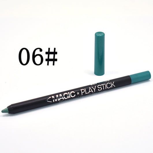 Lápiz Delineador 12 Colores Perla para Ojos - Línea de Agua Sedosa - Image 19