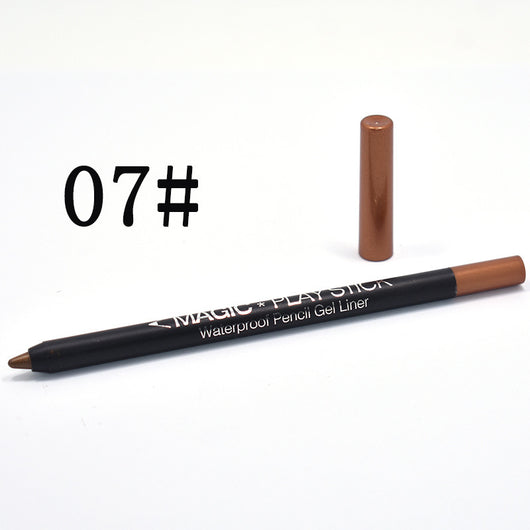 Lápiz Delineador 12 Colores Perla para Ojos - Línea de Agua Sedosa - Image 22