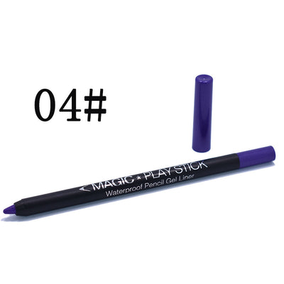 Lápiz Delineador 12 Colores Perla para Ojos - Línea de Agua Sedosa - Image 23
