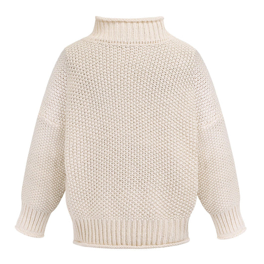 Suéter de Cuello Alto Tejido para Mujer - Abrigo Casual de Invierno - Image 23