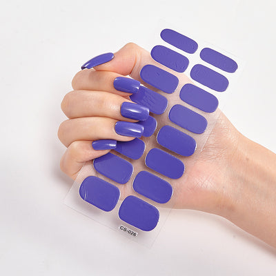 Calcomanías de Uñas Adhesivas Impermeables con Letras y Colores - Image 83