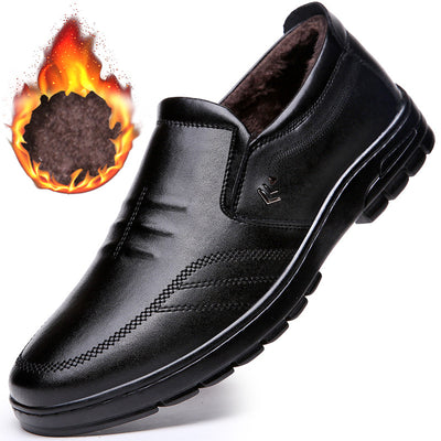 Zapatos de Cuero Formal para Hombre Talla Grande - Image 11