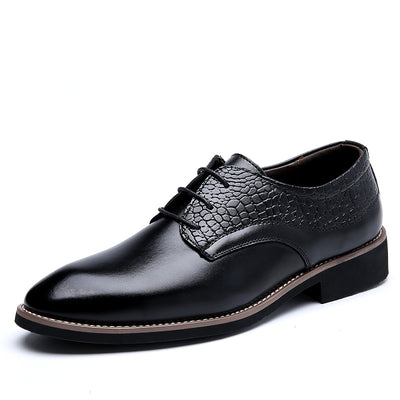 Zapatos de Cuero Formal para Hombre Talla Grande - Image 16