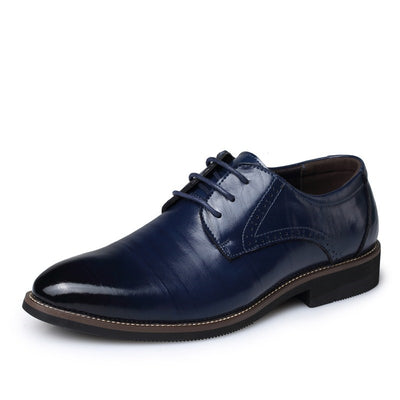 Zapatos de Cuero Formal para Hombre Talla Grande - Image 17