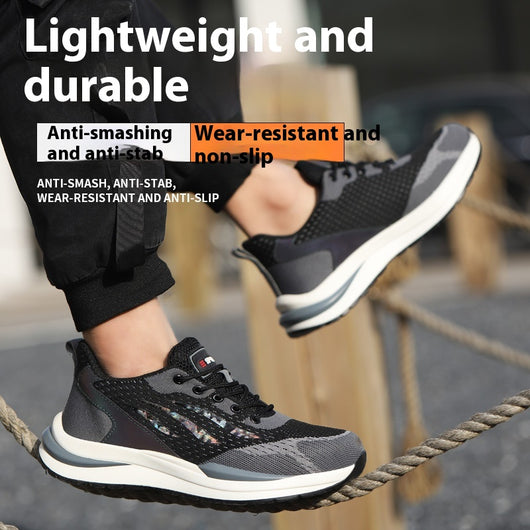 Botas de Seguridad para Electricistas con Protección Antimachacamiento e Impenetrables - Image 11