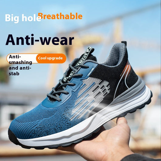 Zapatos de Seguridad para Trabajo Ligeros, Transpirables y Antideslizantes - Image 9