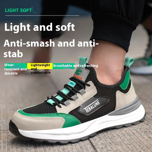 Zapatos de Seguridad con Puntera de Acero - Malla Transpirable y Ligeros - Image 8