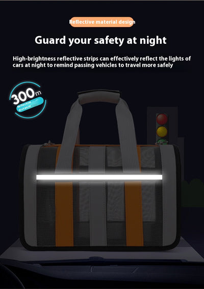 Bolsa Transportadora Crossbody para Mascotas - Diseño Portátil y Cómodo - Image 18