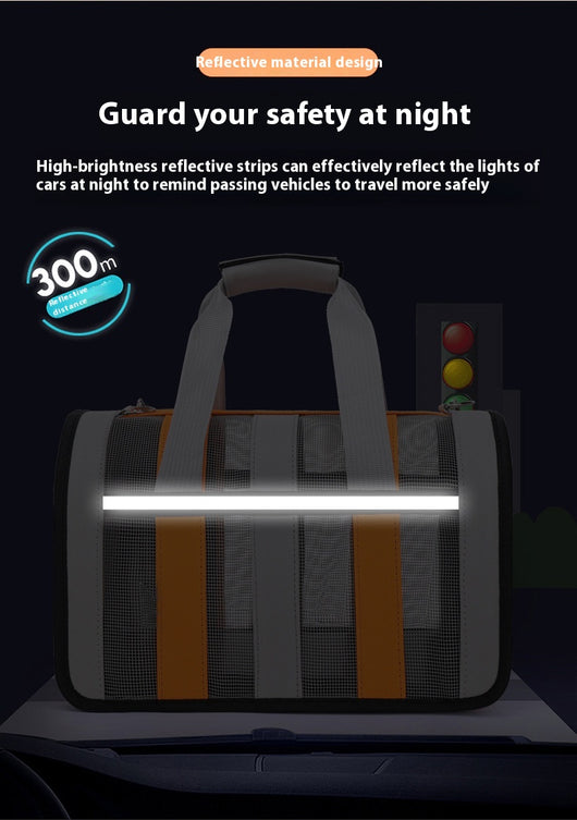 Bolsa Transportadora Crossbody para Mascotas - Diseño Portátil y Cómodo - Image 18