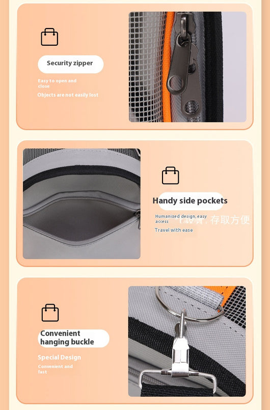 Bolsa Transportadora Crossbody para Mascotas - Diseño Portátil y Cómodo - Image 24