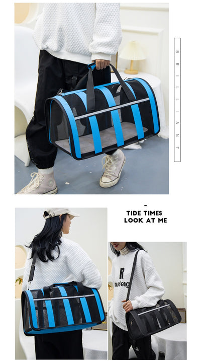 Bolsa Transportadora Crossbody para Mascotas - Diseño Portátil y Cómodo - Image 25