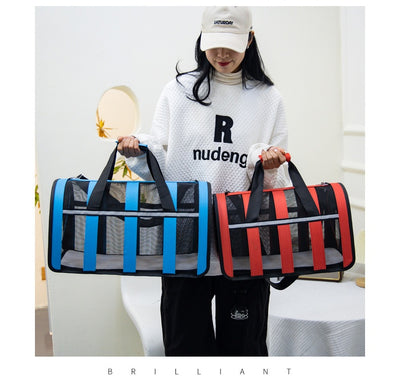 Bolsa Transportadora Crossbody para Mascotas - Diseño Portátil y Cómodo - Image 29