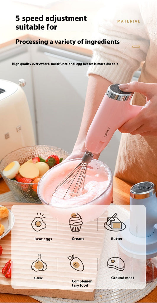 Batidora Eléctrica Automática para Crema y Postres - Image 10