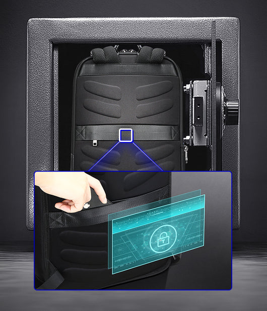 Mochila de Cuero Estratificado con Carga USB - Image 24