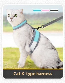 Chaleco Antiescape con Cuerda de Tracción para Gatos - Image 27