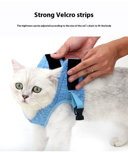 Chaleco Antiescape con Cuerda de Tracción para Gatos - Image 39