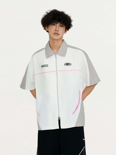 Camisa Manga Corta con Estampado de Letras a Juego - Image 58